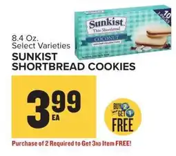 Food Lion SUNKIST SHORTBREAD COOKIES offer