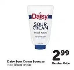 Safeway Daisy Sour Cream Squeeze offer