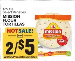 Food Lion Mission Flour Tortillas offer