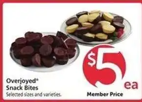 Safeway Overjoyed Snack Bites offer