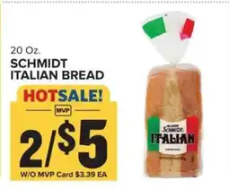 Food Lion Schmidt Italian Bread offer