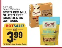 Food Lion Bob's Red Mill Gluten Free Granola or Oat Bars offer
