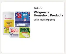 Walgreens Walgreens Household Products offer