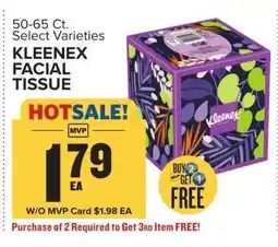 Food Lion Kleenex Facial Tissue offer