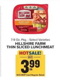 Food Lion Hillshire Farm Thin Sliced Lunchmeat offer