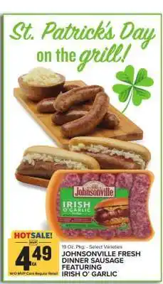 Food Lion Johnsonville Fresh Dinner Sausage offer