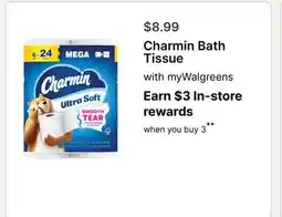 Walgreens Charmin Bath Tissue offer