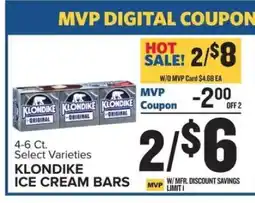 Food Lion Klondike Ice Cream Bars offer