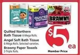 Safeway Quilted Northern Bath Tissue offer