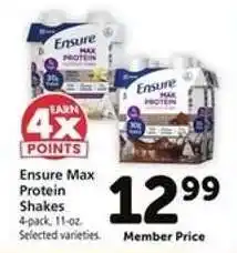 Safeway Ensure Max Protein Shakes offer