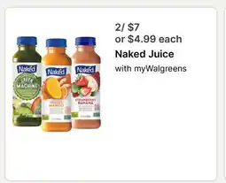 Walgreens Naked Juice offer