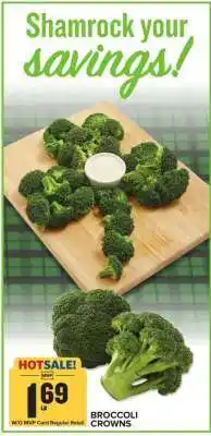 Food Lion Broccoli Crowns offer