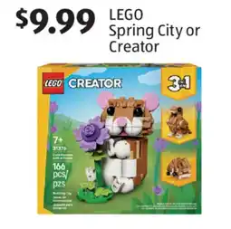 Aldi LEGO Spring City or Creator offer