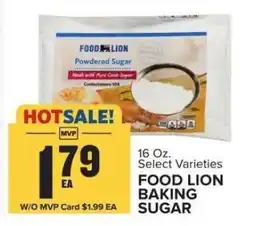 Food Lion FOOD LION BAKING SUGAR offer