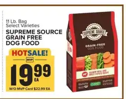 Food Lion Supreme Source Grain-Free Dog Food offer