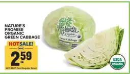 Food Lion Nature's Promise Organic Green Cabbage offer