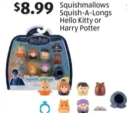 Aldi Squishmallows Squish-A-Longs Hello Kitty or Harry Potter offer