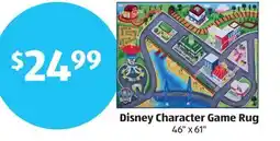 Aldi Disney Character Game Rug offer