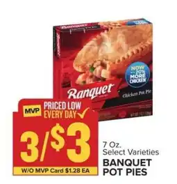Food Lion Banquet Pot Pies offer