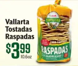 Vallarta Supermarkets Vallarta Tostadas Raspadas offer
