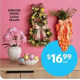 Aldi KIRKTON HOUSE Easter Wreath offer