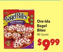 Vallarta Supermarkets Ore-Ida Bagel Bites offer