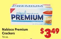 Vallarta Supermarkets Nabisco Premium Crackers offer