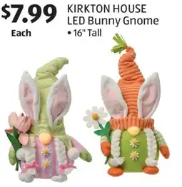 Aldi KIRKTON HOUSE LED Bunny Gnome offer
