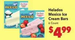 Vallarta Supermarkets Helados Mexico Ice Cream Bars offer
