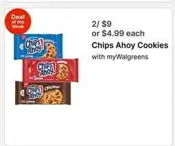 Walgreens Chips Ahoy Cookies offer