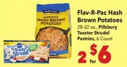 Vallarta Supermarkets Flav-R-Pac Hash Brown Potatoes offer