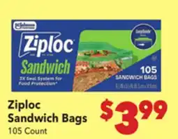 Vallarta Supermarkets Ziploc Sandwich Bags offer