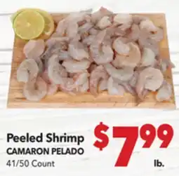 Vallarta Supermarkets Peeled Shrimp / CAMARON PELADO offer