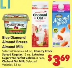 Vallarta Supermarkets Blue Diamond Almond Breeze Almond Milk offer