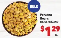 Vallarta Supermarkets Peruano Beans / FRIJOL PERUANO offer
