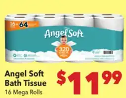 Vallarta Supermarkets Angel Soft Bath Tissue offer