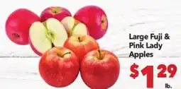 Vallarta Supermarkets Large Fuji & Pink Lady Apples offer