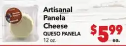 Vallarta Supermarkets Artisanal Panela Cheese / QUESO PANELA offer