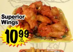 Superior Grocers Superior Wings offer