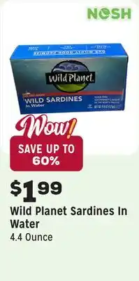 Grocery Outlet Sardines In Water offer