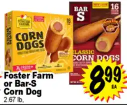 Superior Grocers Foster Farm or Bar-S Corn Dog offer