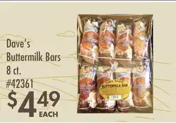 Smart & Final Dave's Buttermilk Bar offer