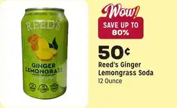 Grocery Outlet Ginger Lemongrass Soda offer