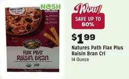 Grocery Outlet Flax Plus Raisin Bran Crl offer