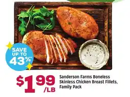 Grocery Outlet Sanderson Farms Boneless Skinless Chicken Breast Fillets offer