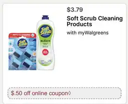 Walgreens Soft Scrub Cleaning Products offer