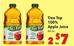 Vallarta Supermarkets Tree Top 100% Apple Juice offer