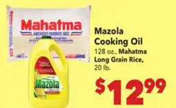 Vallarta Supermarkets Mazola Cooking Oil offer
