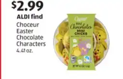 Aldi Choceur Easter Chocolate Characters offer