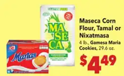 Vallarta Supermarkets Maseca Corn Flour, Tamal or Nixatmasa offer